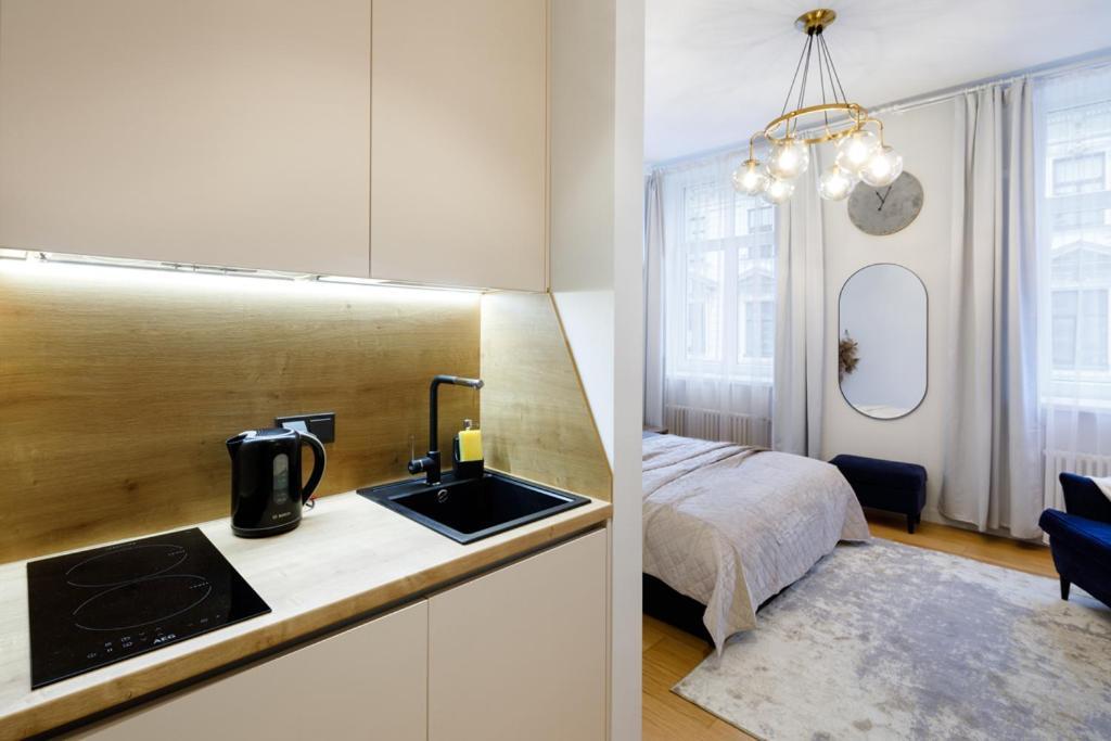 Kalnina Street Studio Apartment Рига Екстериор снимка